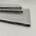 Aluminium Vehicle Heat Sink Tabung Harmonika Lebar